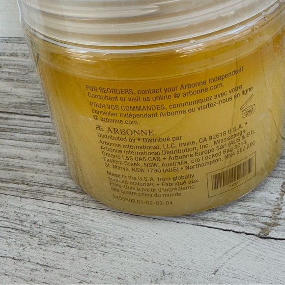 Discontinued Arbonne Sparkling Citrus Sugar Scrub,shower gel, & body butter NEW - Picture 13 of 13